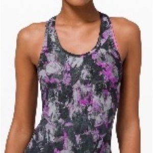 EUC Lululemon Cool Racerback II, Nulu
Floral Shift Multi, Size 6